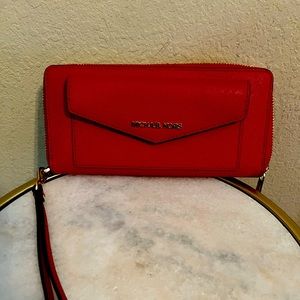 Michael Kors Saffiano Leather Wallet